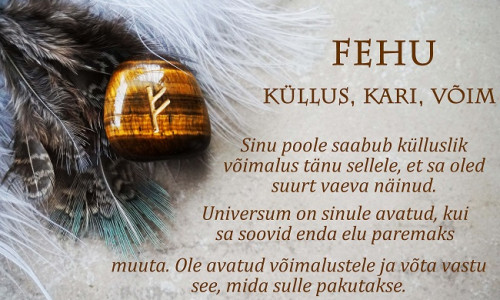 FEHU - RUUNI TÄHENDUS