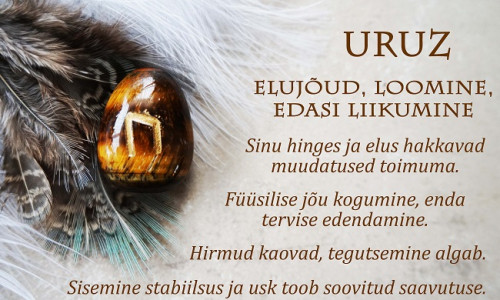 URUZ - RUUNI TÄHENDUS