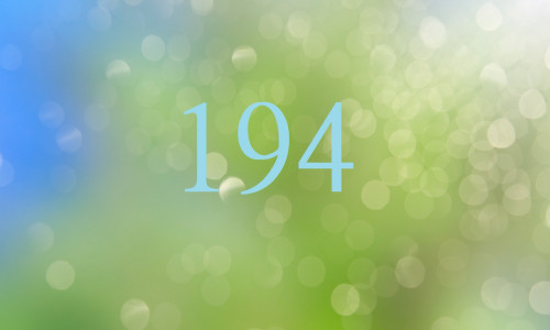 INGLISÕNUMID - 194  INGLISÕNUMID - 194