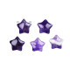 AMETHYST with a hole star JEWELRY AMETHYST with a hole star JEWELRY
