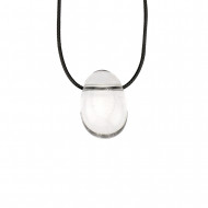 MÄEKRISTALL auguga paelaga (hõbe 925)