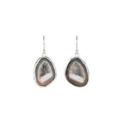 DRUZY AHHAAT kõrvarõngad hele (hõbe) DRUZY AHHAAT kõrvarõngad hele (hõbe)