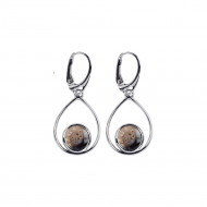 KIVISTUNUD PUIT kõrvarõngad rippuvad (hõbe)