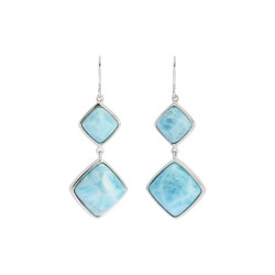 LARIMAR kõrvarõngad (hõbe) LARIMAR kõrvarõngad (hõbe)