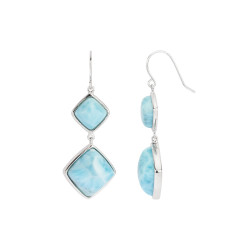LARIMAR kõrvarõngad (hõbe) LARIMAR kõrvarõngad (hõbe)