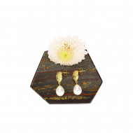 PÄRL kõrvarõngad (kullatud hõbe)