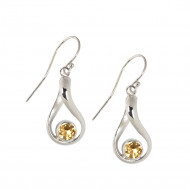 TSITRIIN kõrvarõngad erikujulised (hõbe 925)