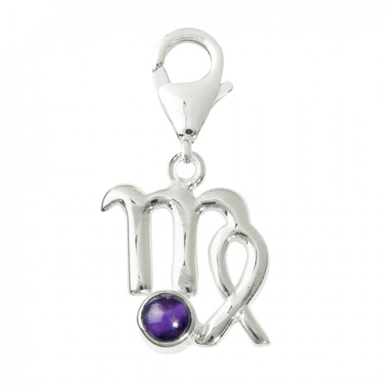 AMETHYST pendant Virgo (silver 925) JEWELRY AMETHYST pendant Virgo (silver 925) JEWELRY