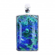 AZURIIT-MALAHHIIT ripats kandiline (hõbe) AZURIIT-MALAHHIIT ripats kandiline (hõbe)