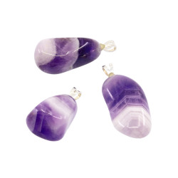 ŠEVROON AMETÜST ripats suletud kinnitusega (hõbe 925)