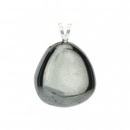 ГЕМАТИТ кулон закрытая застежка (серебро 925)