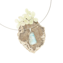 LARIMAR ripats erikujuline (hõbe) LARIMAR ripats erikujuline (hõbe)