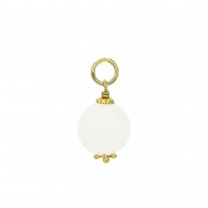 LUMIKVARTS ripats kuul ülekullatud (hõbe 925)