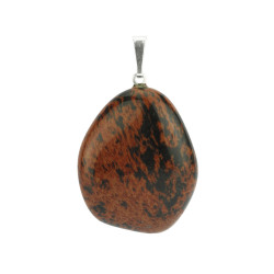 MAHAGON-OBSIDIAAN ripats (hõbe)