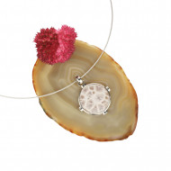 NATROLIIT ripats ümmargune (hõbe) NATROLIIT ripats ümmargune (hõbe)