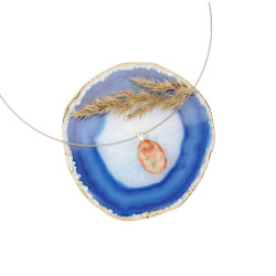 PÄIKESEKIVI ripats suletud kinnitusega (hõbe)