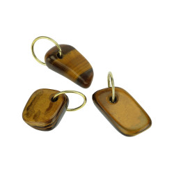 TIIGRISILM ripats suure rõngaga (kullatud hõbe)