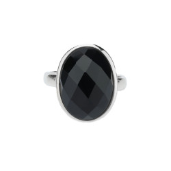 MUST OBSIDIAAN sõrmus (hõbe 925) MUST OBSIDIAAN sõrmus (hõbe 925)