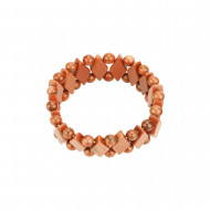 GOLDRIVER käekett (rombikujulised pärlid)