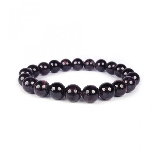 GARNET bracelet (pearl 10 mm) JEWELLERIES GARNET bracelet (pearl 10 mm) JEWELLERIES