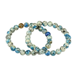 GRANIIT-AZURIIT käekett (pärl 8 mm)