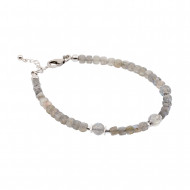 LABRADORIIT käekett kinnitusega (hõbe 925)