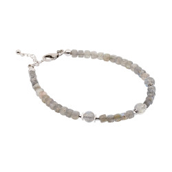 LABRADORIIT käekett kinnitusega (hõbe 925)