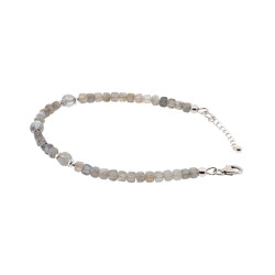 LABRADORIIT käekett kinnitusega (hõbe 925)