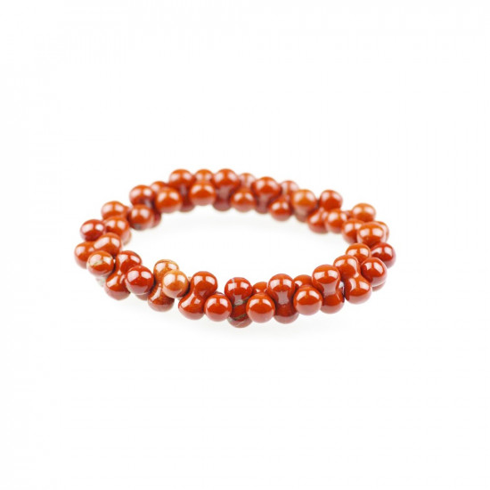 RED JASPER bracelet twine pearls JEWELRY RED JASPER bracelet twine pearls JEWELRY