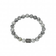 RAHU JASPIS käekett krooniga (pärl 8 mm) RAHU JASPIS käekett krooniga (pärl 8 mm)