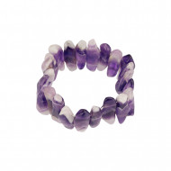 ŠEVROON AMETÜST käekett erikujuline