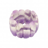 ŠEVROON AMETÜST käekett piklik ŠEVROON AMETÜST käekett piklik