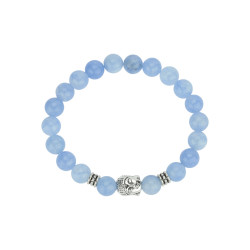 SININE AHHAAT käekett BUDDHAGA (pärl 8 mm) SININE AHHAAT käekett BUDDHAGA (pärl 8 mm)