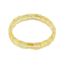 TSITRIIN käekett tahutud (10*10 mm kristalliga)