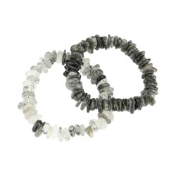 TURMALIINSULETISTEGA KVARTS käekett button