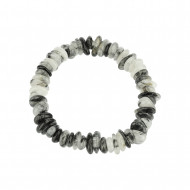 TURMALIINSULETISTEGA KVARTS käekett button