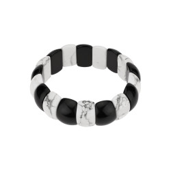 VALGE HAULIIT JA OONÜKS käekett (12*18 mm)