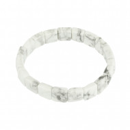 VALGE HAULIIT käekett (10*10 mm kristalliga)