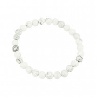 VALGE HAULIIT käekett (pärl 6 mm)