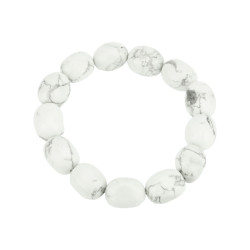 VALGE HAULIIT nugget käekett (pärl ca 1,5*1*1 cm)