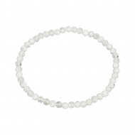 РАДУЖНЫЙ ЛУННЫЙ КАМЕНЬ браслет граненый (ок 4 мм) РАДУЖНЫЙ ЛУННЫЙ КАМЕНЬ браслет граненый (ок 4 мм)