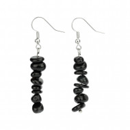 ОНИКС серьги висячий чипс (металл)