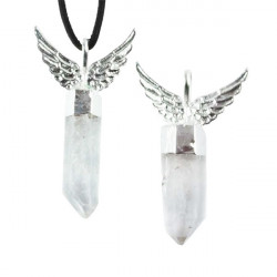 MÄEKRISTALL ripats tipp inglitiivad (metall hõbetatud)