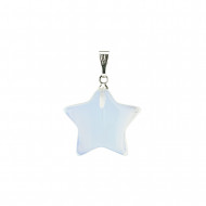 ОПАЛИТ кулон звезда (металл)