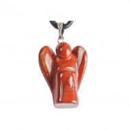 PUNANE JASPIS ripats ingel