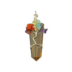 TIIGRISILM ripats Tšakra elupuu (metall)