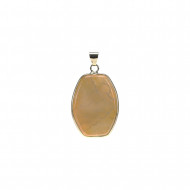 ОГНЕННЫЙ АГАТ кулон (металл)