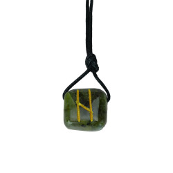 LABRADORIIT kaelaehe ruun "HAGALAZ" LABRADORIIT kaelaehe ruun "HAGALAZ"