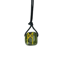 LABRADORIIT kaelaehe ruun "MANNAZ" LABRADORIIT kaelaehe ruun "MANNAZ"