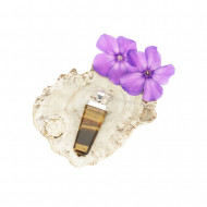 TIIGRISILM kaelakett tipuga (metall)